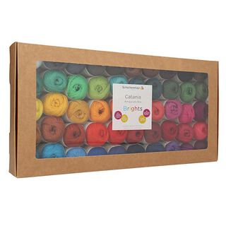 Catania Box felle kleuren, 50 x 20g | Schachenmayr, 