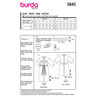 Jurk | Burda 5845 | 36-46,  thumbnail number 9