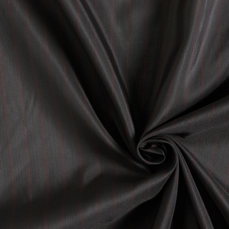 Mouwvoering met krijtstrepen – zwart/rood,  image number 3