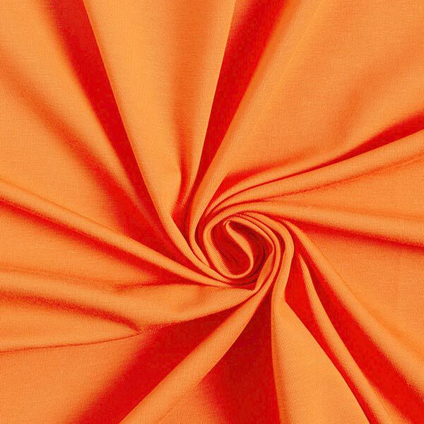 Katoenjersey medium effen – oranje,  image number 1
