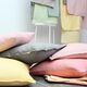Decostof Jacquard Structuur effen – roze/wit,  thumbnail number 10