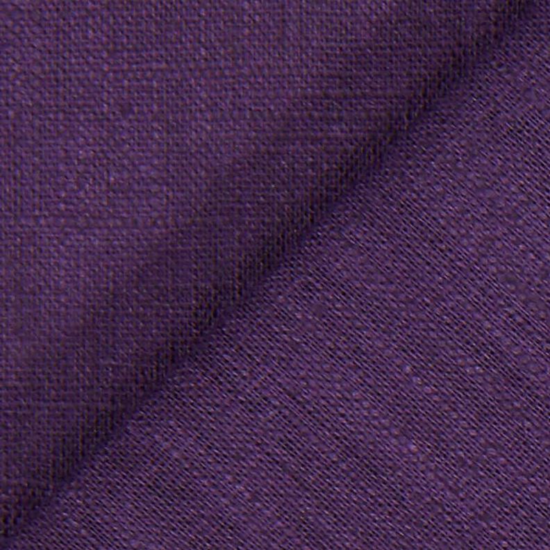 Linnen stof Ramee mix medium – aubergine,  image number 4