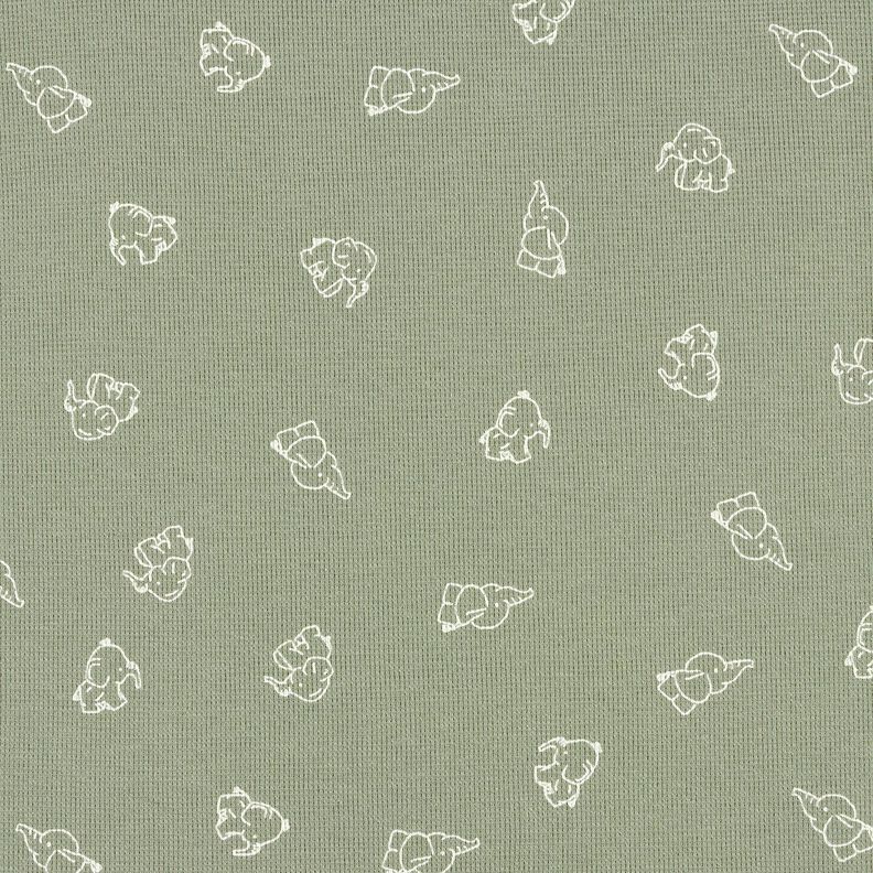 Wafel jersey Babyolifanten – greige, image number 1