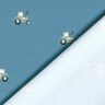 GOTS Katoenjersey Tractor Digitaal printen – jeansblauw,  thumbnail number 4