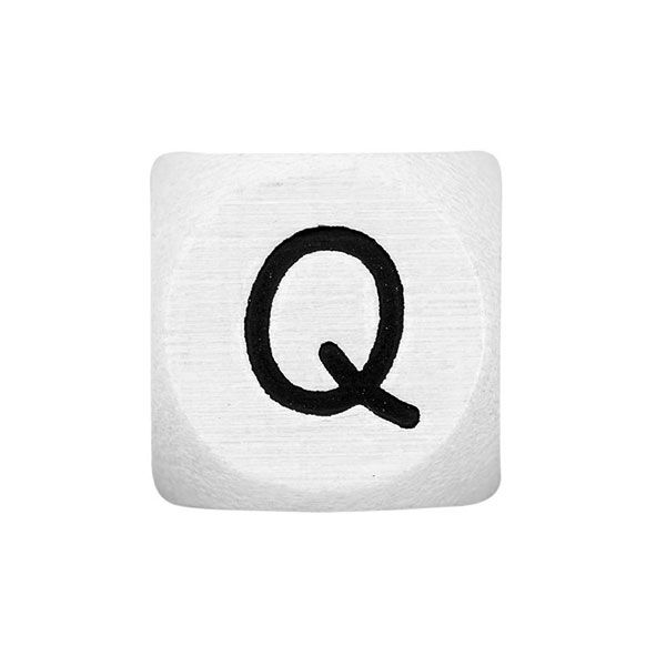 Houten letters Q – wit | Rico Design,  image number 1
