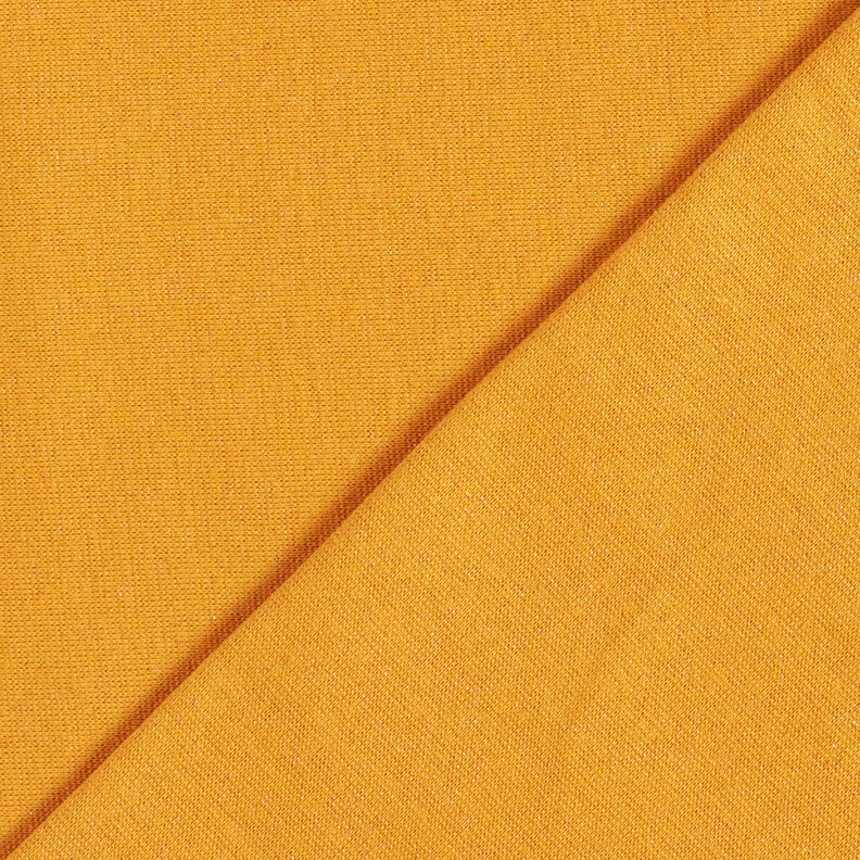 Boordstof met glitter rondgebreid – currygeel/goud metallic, image number 3