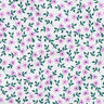 GOTS Katoenpopeline Losse bloemen | Poppy Fabrics – wit/roze,  thumbnail number 2