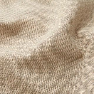 Decostof Jacquard Mini visgraat – donkerbeige, 