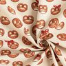Decostof Half panama pretzels – bruin/natuur,  thumbnail number 3