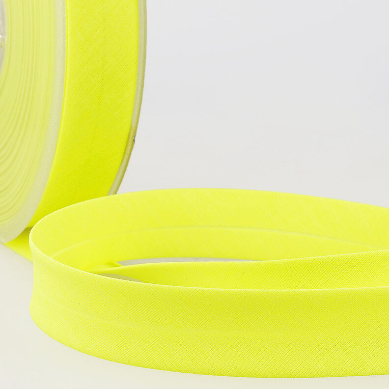 Biasband Polycotton [20 mm] – neongeel,  image number 1