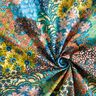 Gecoate katoen Bloemenzee – oceaanblauw/terracotta,  thumbnail number 4