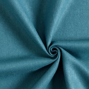 Puur linnen zwaar Effen – oceaanblauw, 