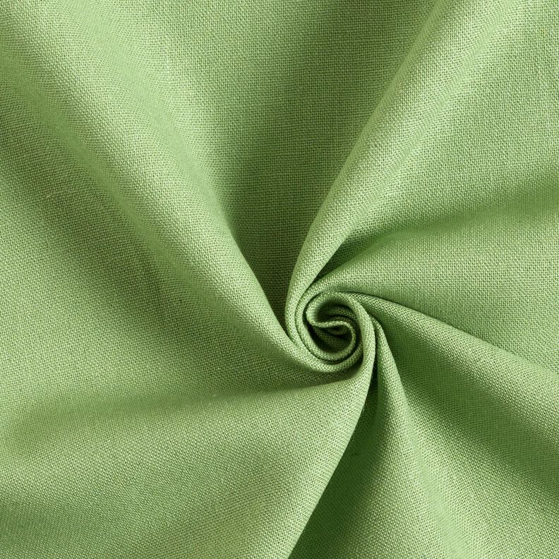 Puur linnen zwaar Effen – groen,  image number 1