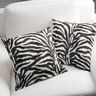 Kunstvacht zebra – zwart/wit,  thumbnail number 6