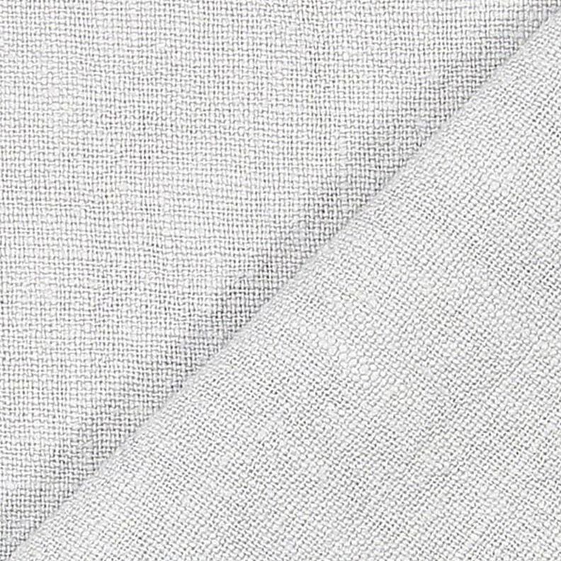 Ramie Linnen stof stone washed, zware kwaliteit – lichtgrijs,  image number 3