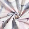 Decostof Half panama abstracte ringen – pastellila/blauw,  thumbnail number 3
