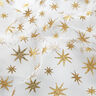 Tule glittersterren – wit/goud,  thumbnail number 2