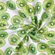 Katoenjersey Kiwi‘s – wit/appelgroen,  thumbnail number 3