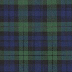 Schotse Ruit Stretch – navy/groen, 