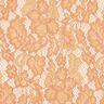 Kanten stof romantische bloemen – zalm/vanillegeel,  thumbnail number 1