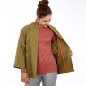 FRAU SINA - kimono-jas met schuine zakken, Studio Schnittreif | XS - XXL,  thumbnail number 3