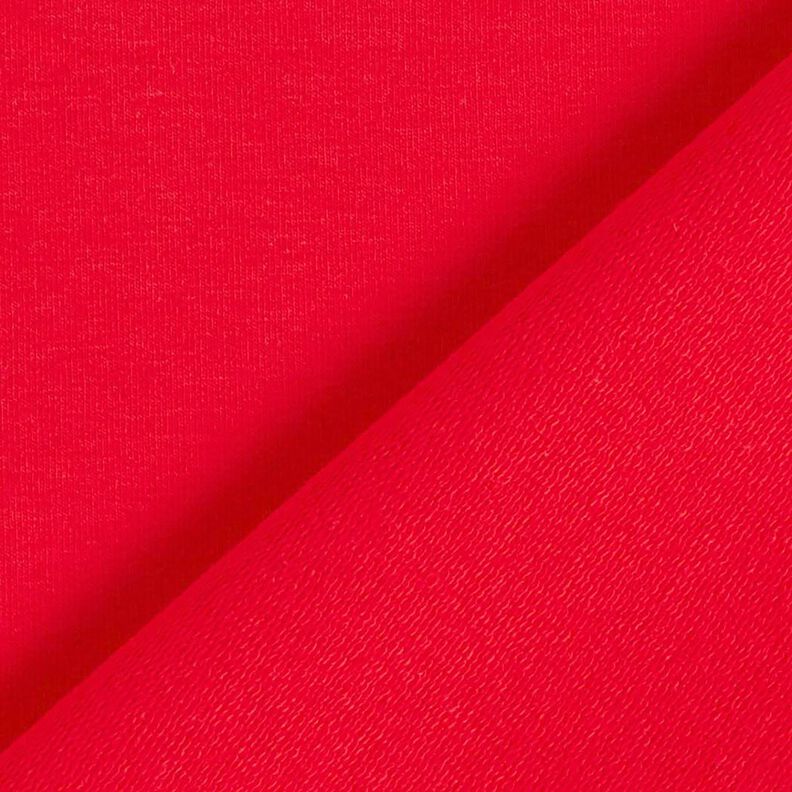 Lichte French Terry effen – rood, image number 3