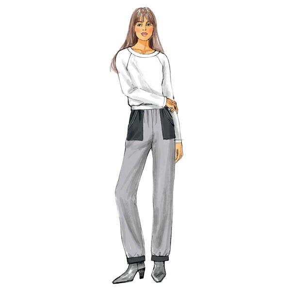Broek, Butterick 6137|32 - 40, image number 8