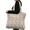 Decostof Gobelin Zigzag lijn – lichtbeige/blauw,  thumbnail number 8