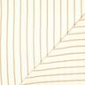 Mousseline/dubbel gehaakte stoffen garengeverfde strepen  | Poppy Fabrics – amandel/ecru,  thumbnail number 4
