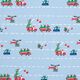 Katoenjersey Brandweermonster | PETIT CITRON – babyblauw,  thumbnail number 1