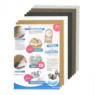 SnapPap Lederpapier Assortiment (10 x A4), 