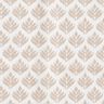 Gecoate katoen abstracte vakken – wit/cashew,  thumbnail number 1
