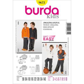 Joggingpak, Burda 9672, 