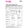 Overall | Burda 5817 |  36-48,  thumbnail number 9