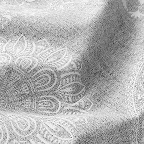 Decostof Canvas Mandala-cirkels – grijs, 