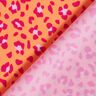 Badpakstof luipaardprint – perzik sinaasappel/intens roze,  thumbnail number 4