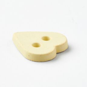 Hartknoop [Ø 15 mm] – vanillegeel, 