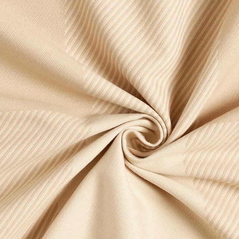 Decostof jacquard Vichy-geruit – beige,  image number 6