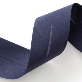 Biasband Polycotton [50 mm] – marineblauw, 