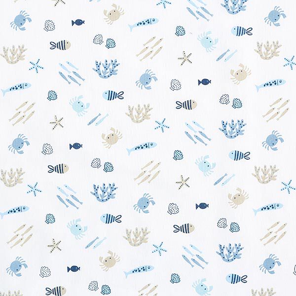 Stoffenpakket Popeline baby – blauw, image number 7