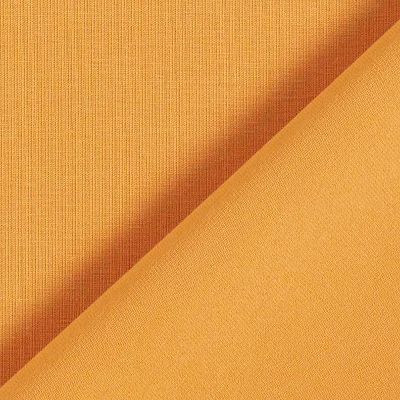 Katoenjersey medium effen – currygeel,  image number 5