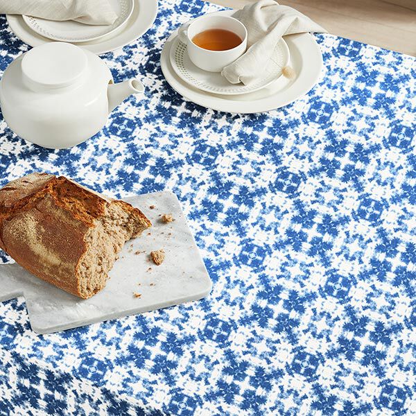 Decostof canvas Batik – blauw/wit, image number 9
