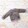 Boordstof effen – lila,  thumbnail number 6