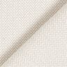 Decostof Jacquard Subtiele chevron – donkerbeige,  thumbnail number 3