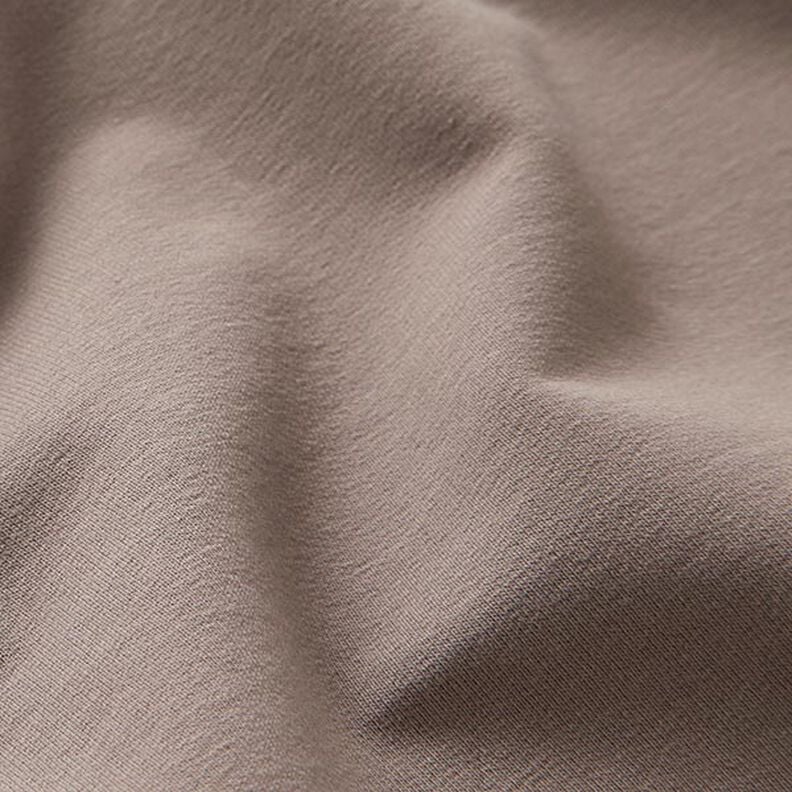 Lichte French Terry effen – taupe,  image number 3