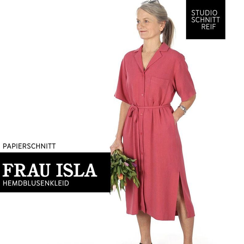 FRAU ISLA Overhemdjurk met reverskraag | Studio Schnittreif | XS-XXL,  image number 1