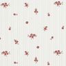 Ajour Katoenjersey Landhuisbloemen – ivoor,  thumbnail number 1