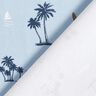 Katoenjersey Hawaii-gevoel – zilverblauw,  thumbnail number 4