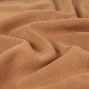 Velours met sherpa bonten achterkant – kaneel, 