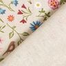 Decostof Half panama Bosdieren en bloemen – natuur/groen,  thumbnail number 4